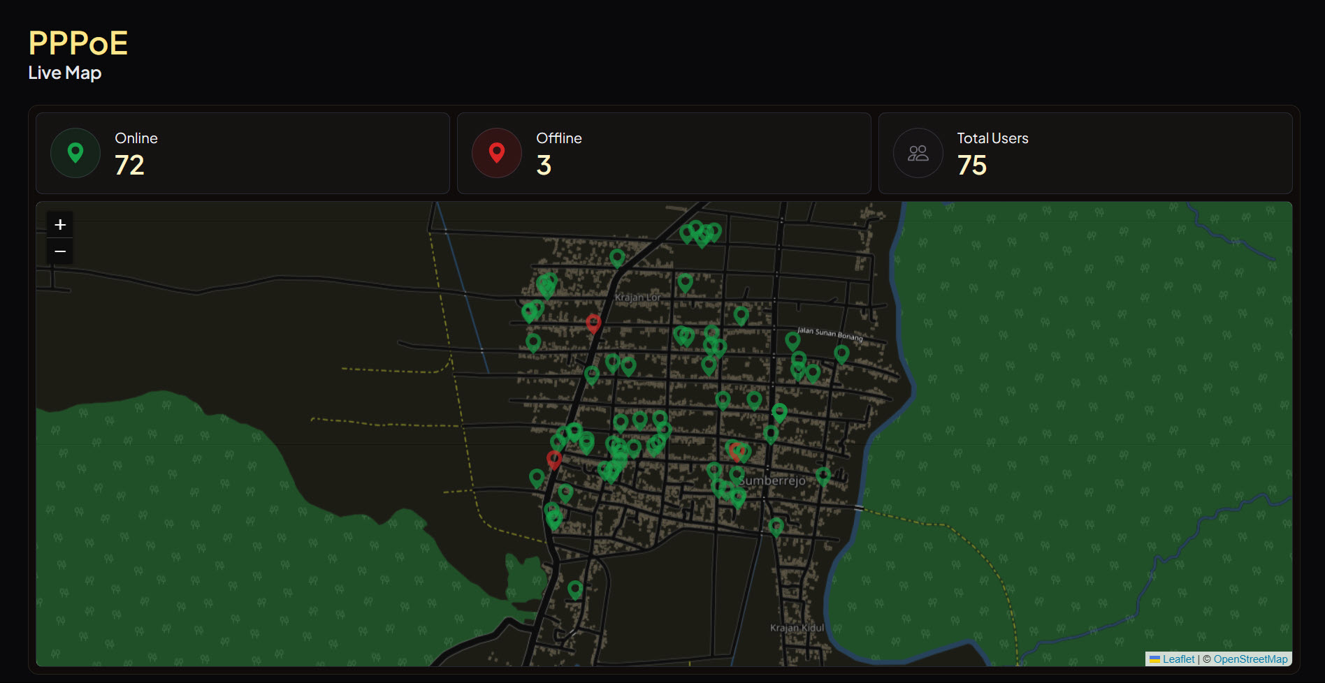 PPPoE Map